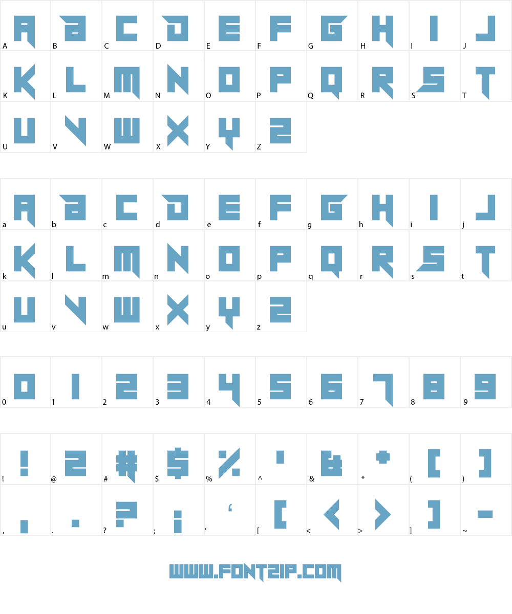 Sheeping Cats Font Character